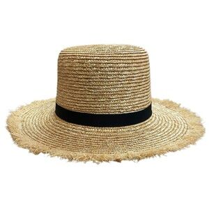 Hat Attack Shore Hat in Natural/Black